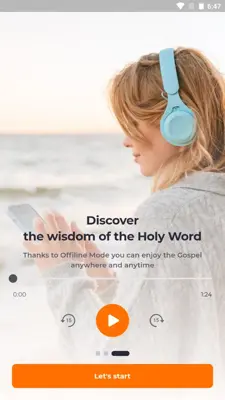 The Audio Bible android App screenshot 1