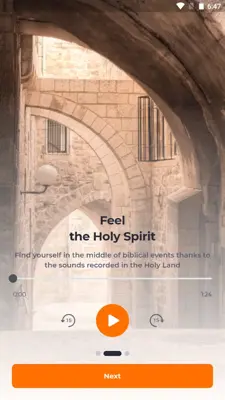 The Audio Bible android App screenshot 2