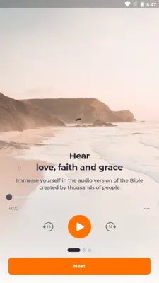 The Audio Bible android App screenshot 3